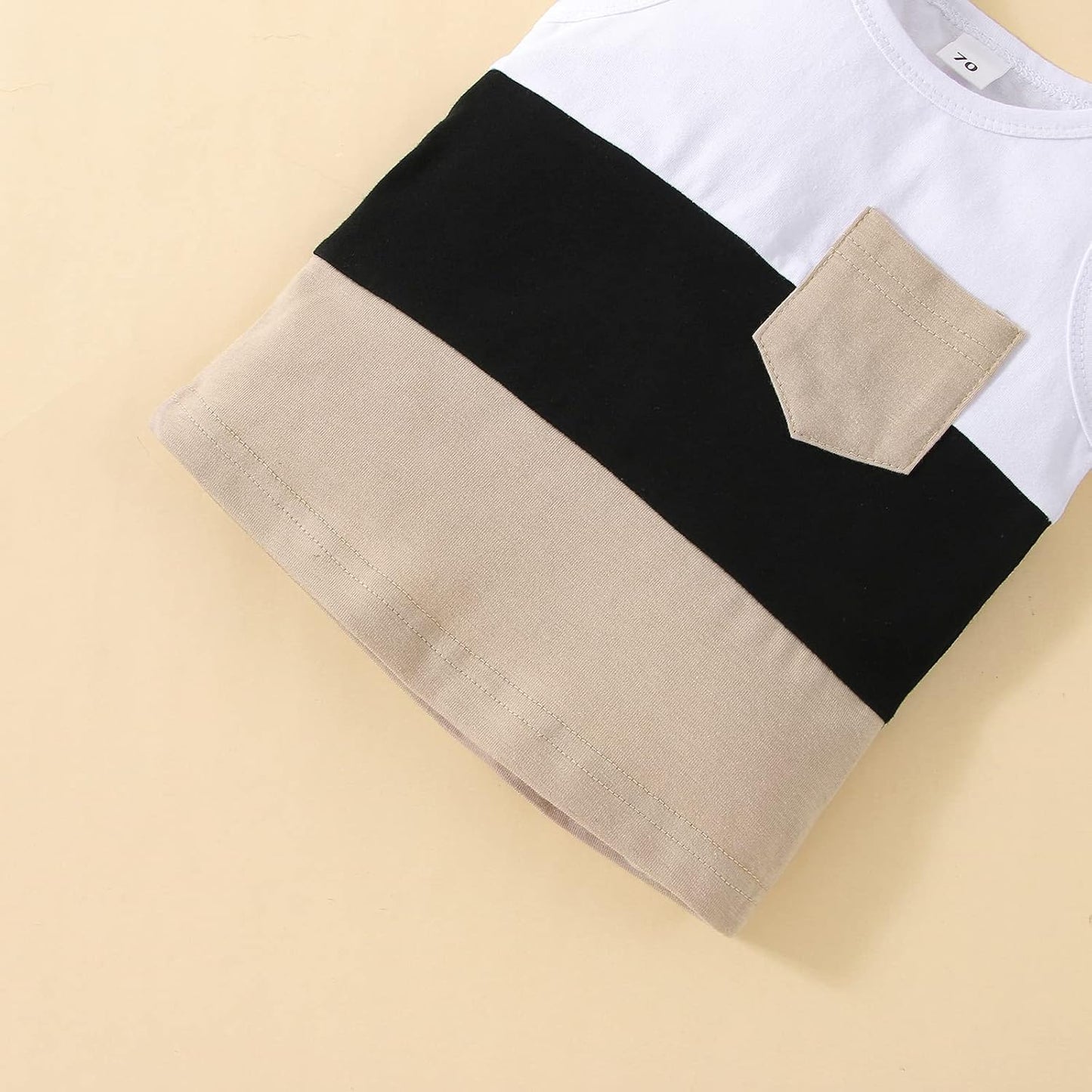 Kupretty Baby Boy Summer Clothes Sleeveless Tank Tops Vest T-Shirt + Casual Shorts Toddler Outfits Set