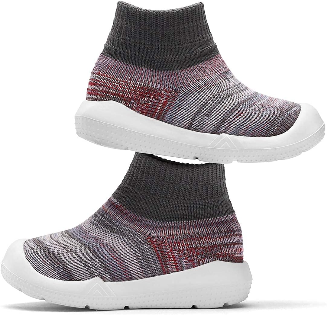 Engtoy Baby Shoes & Socks - Non-Slip Breathable Slippers with Soft Rubber Sole - Baby Boys & Girls Slip On Sneakers