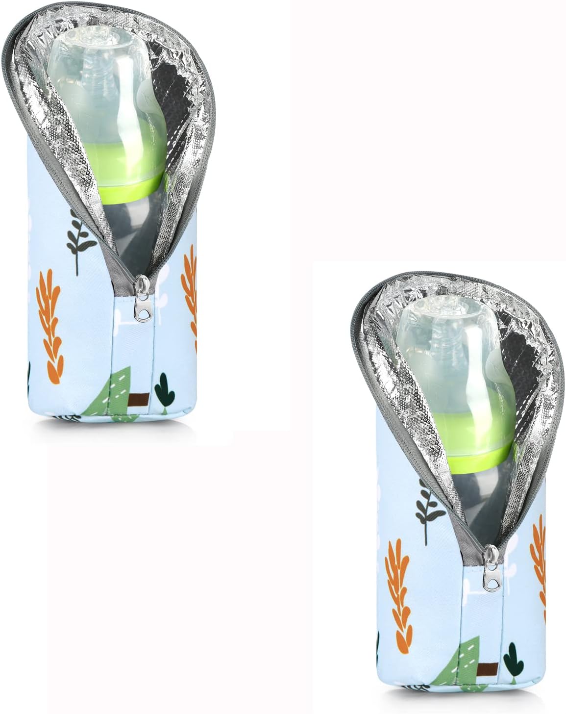 Accmor Baby Bottle Tote Bags, Insulated Breastmilk Cooler Bag, Nursing Bottle Warmer Bag for Nursing Mom Daycare Travel