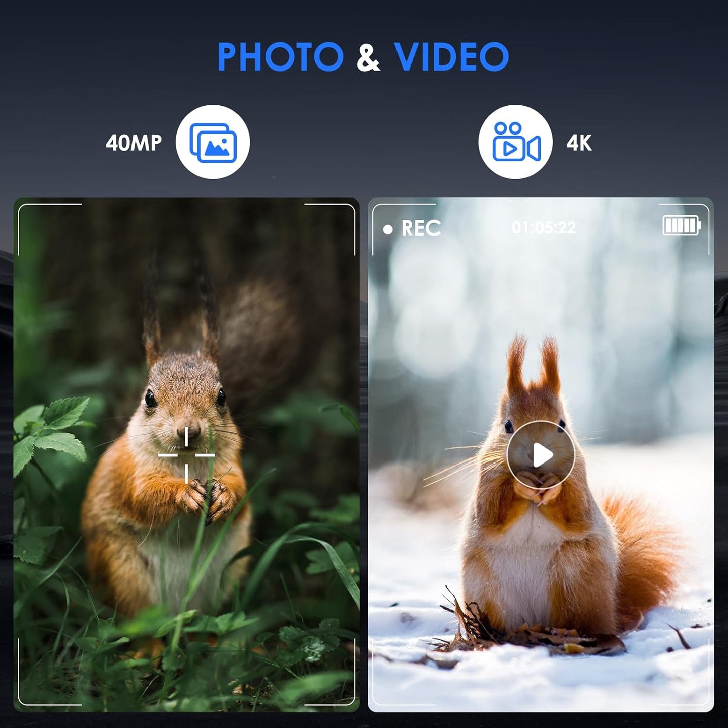 Night Vision Goggles,Compact Night Vision Binoculars,32GB Card Included, Photo/Video Capture,Outdoor Tools for Education, Wildlife Watching,Gifts for Boy, Gifts for Men, Gifts for Father(Green)