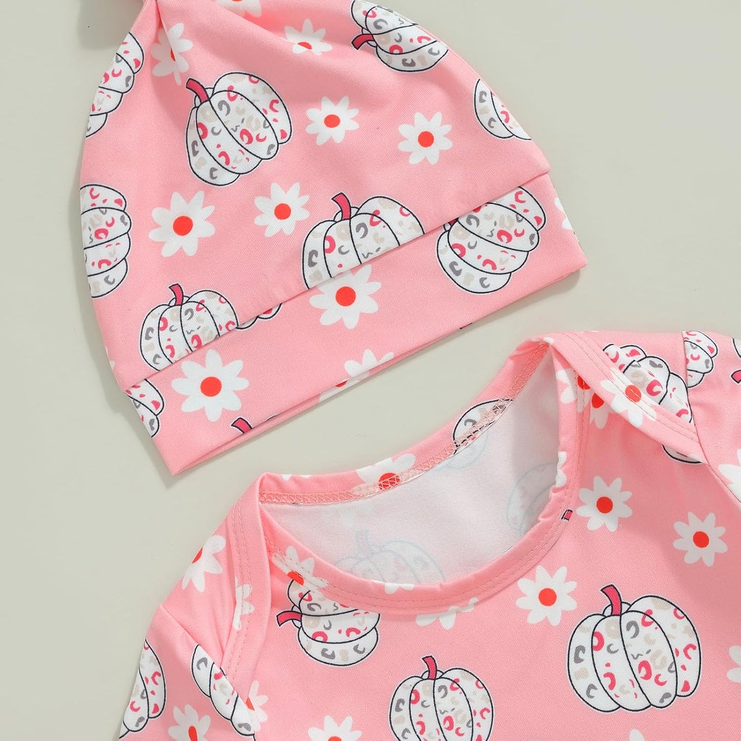 Newborn Boy Girl Coming Home Outfit Baby Infant Sleeper Gown Nightgown Outfits Cute Fall Winter Pajamas and Hat