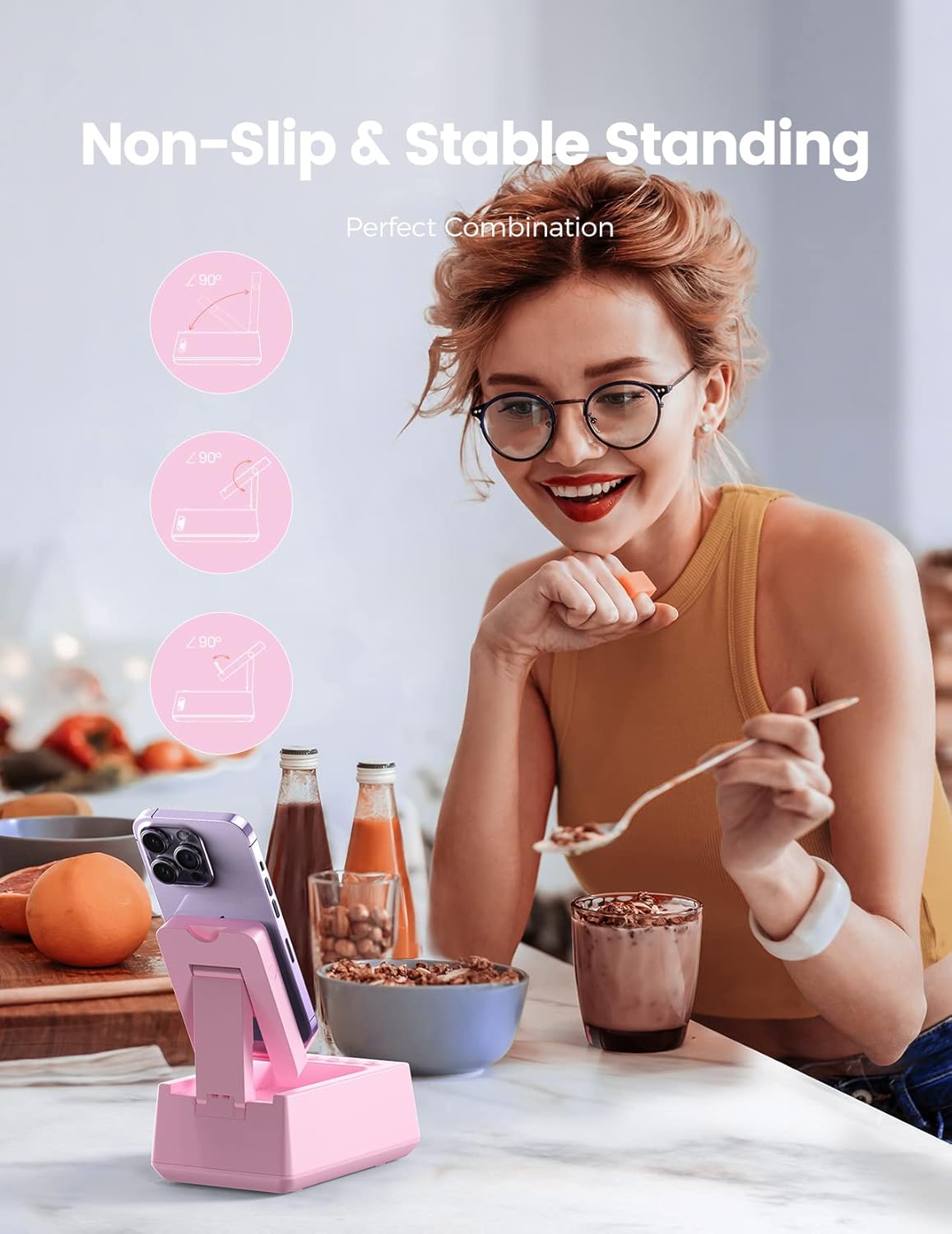 Birthday Gifts for Men Women-Bluetooth Speaker with HD Sound, Stocking Stuffers White Elephant Gifts for Adults, Kitchen Gadgets for Anniversary Idea Gift for Dad Mom Husband Wife