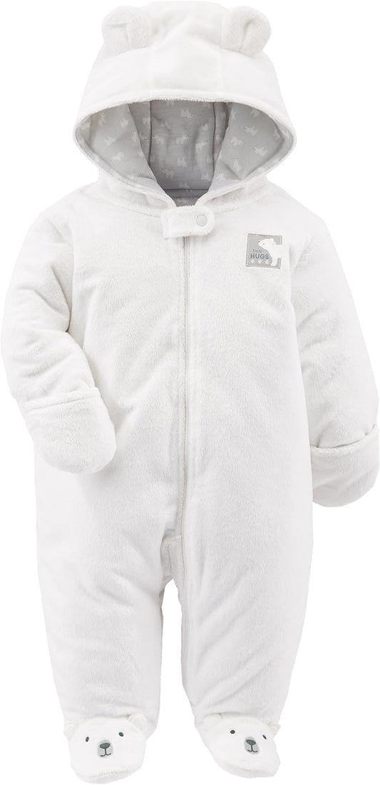 Simple Joys Kid's Pram Ivory Bear Outerwear