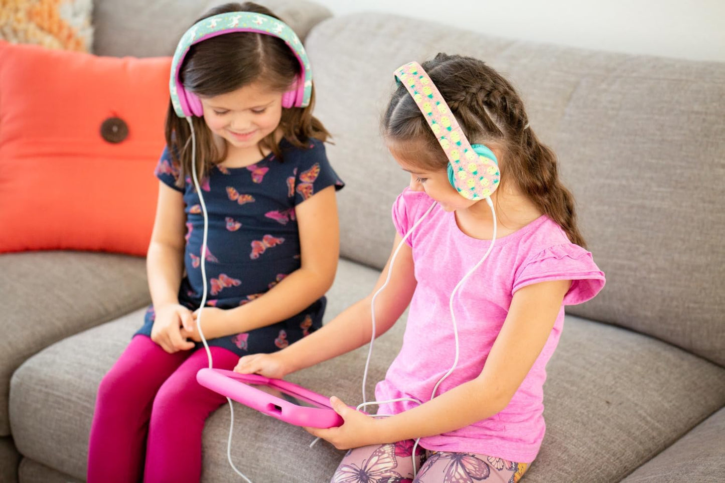 Snug Play+ Kids Headphones – Volume Limited 93dB for Safe Listening – Foldable, Durable Headphones for Toddlers, Boys & Girls – Tangle-Free Cord – Ideal for Travel, School, Tablets - Monster Trucks