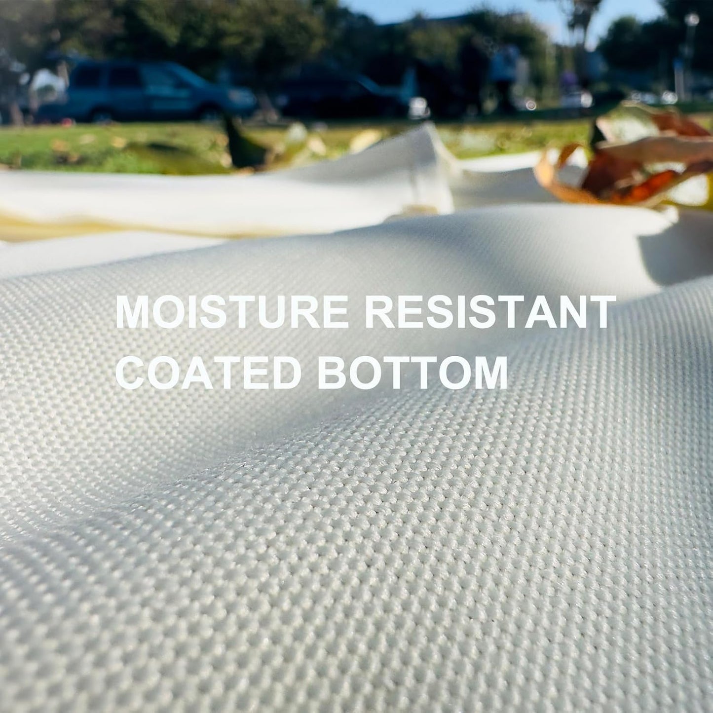 4’9” x 3’3” Compact Minimalist Water Resistant Canvas Mat,Kids/Single Use,Lightweight for Outdoor,Picnic,Beach