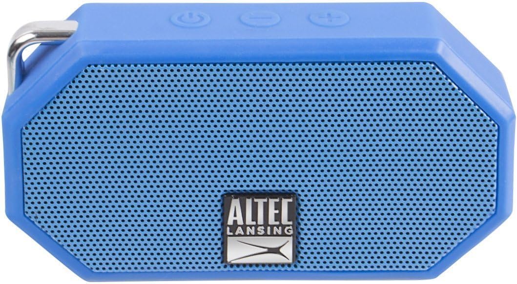 Altec Lansing Mini H2O - Waterproof Bluetooth Speaker, IP67 Certified & Floats in Water, Compact & Portable Speaker for Hiking, Camping, Pool, and Beach