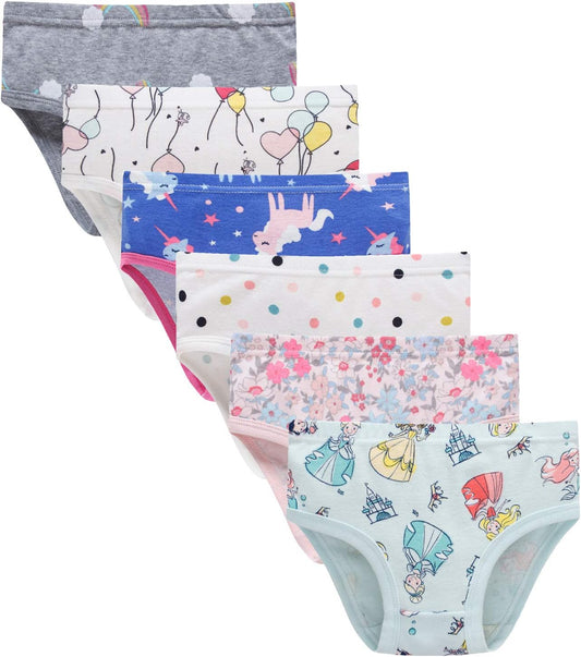 Boboking Soft Cotton Underwear Toddler Girls'Briefs Soft Undies