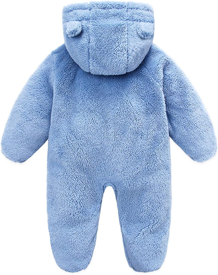 Baby Boy Girl Snowsuit Winter Warm Clothes Coat Infant Jumpsuit Toddler Outfit