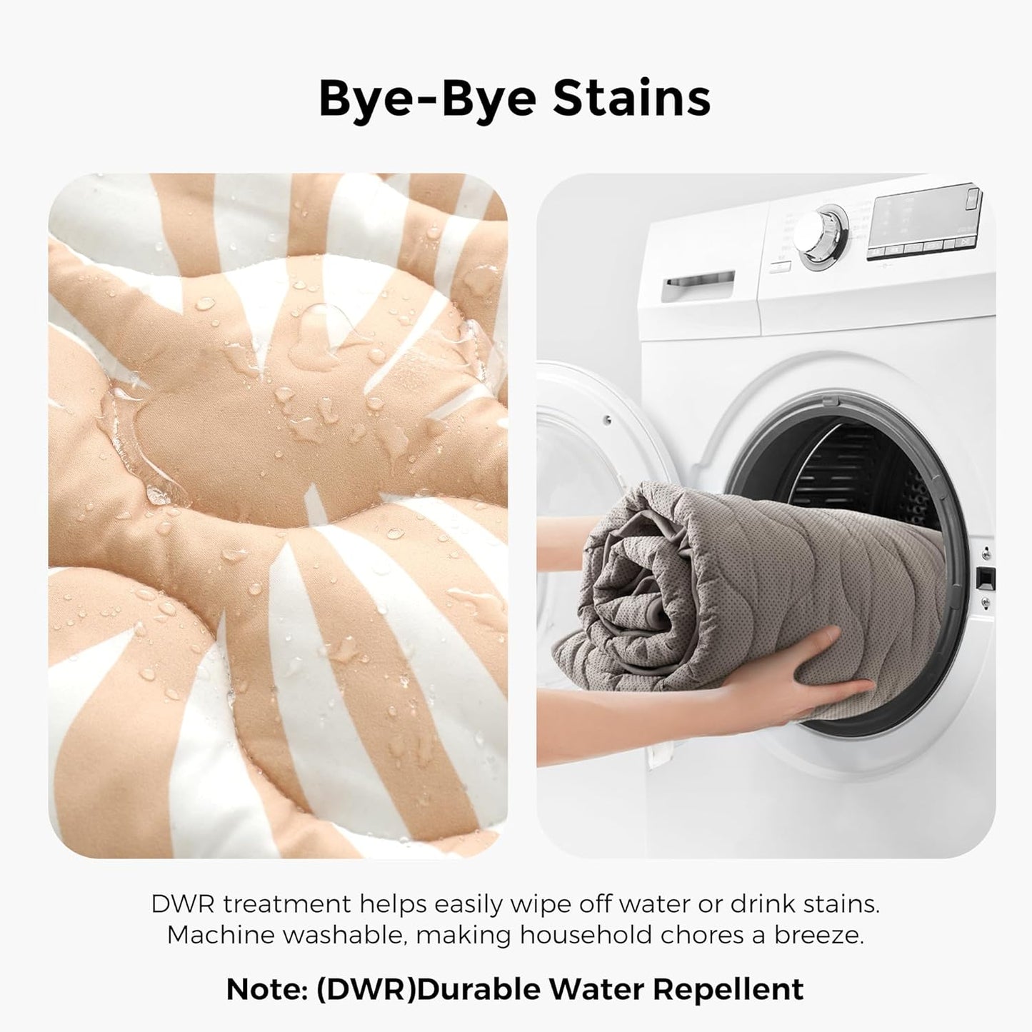 Momcozy Baby Play Mat for Floor, 50x50 Thickened Playpen Mat, Playmate for Baby Tummy Time, Waterproof & Non-Slip, Foldable Outdoor Mat with Carrying Handle, Forest World