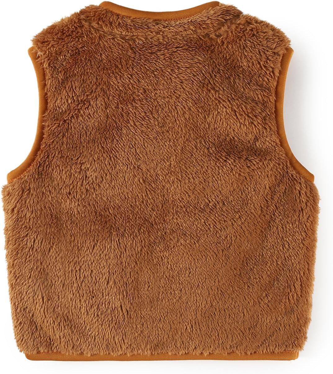 Baby Boys Girls Fleece Vest Zip Up Cute Bear Jackets Fuzzy Fall Winter Warm Clothes Newborn Outwear for Toddler Infant