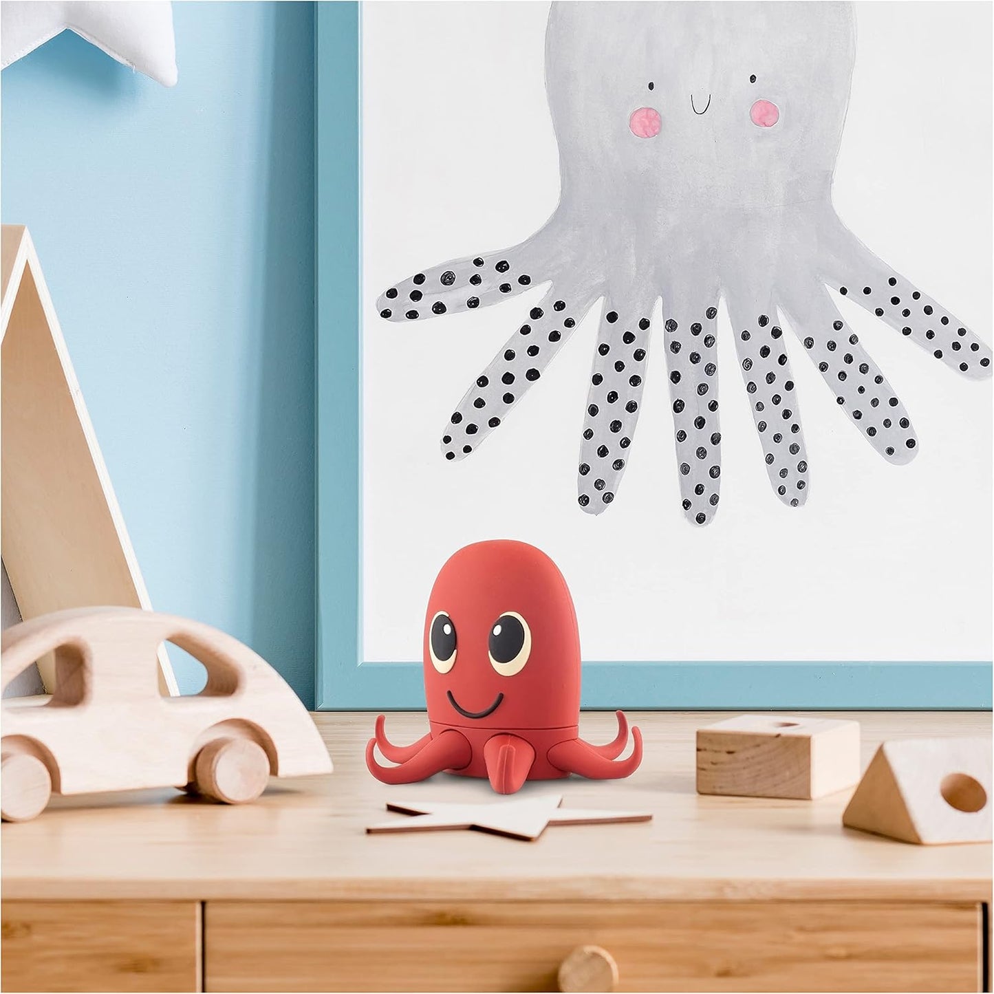 Octopus Bluetooth Wireless Speaker - Bluetooth Speaker for Kids - Portable Bluetooth Speaker in Many Fun Designs - Compatible with iPhone and Android Devices