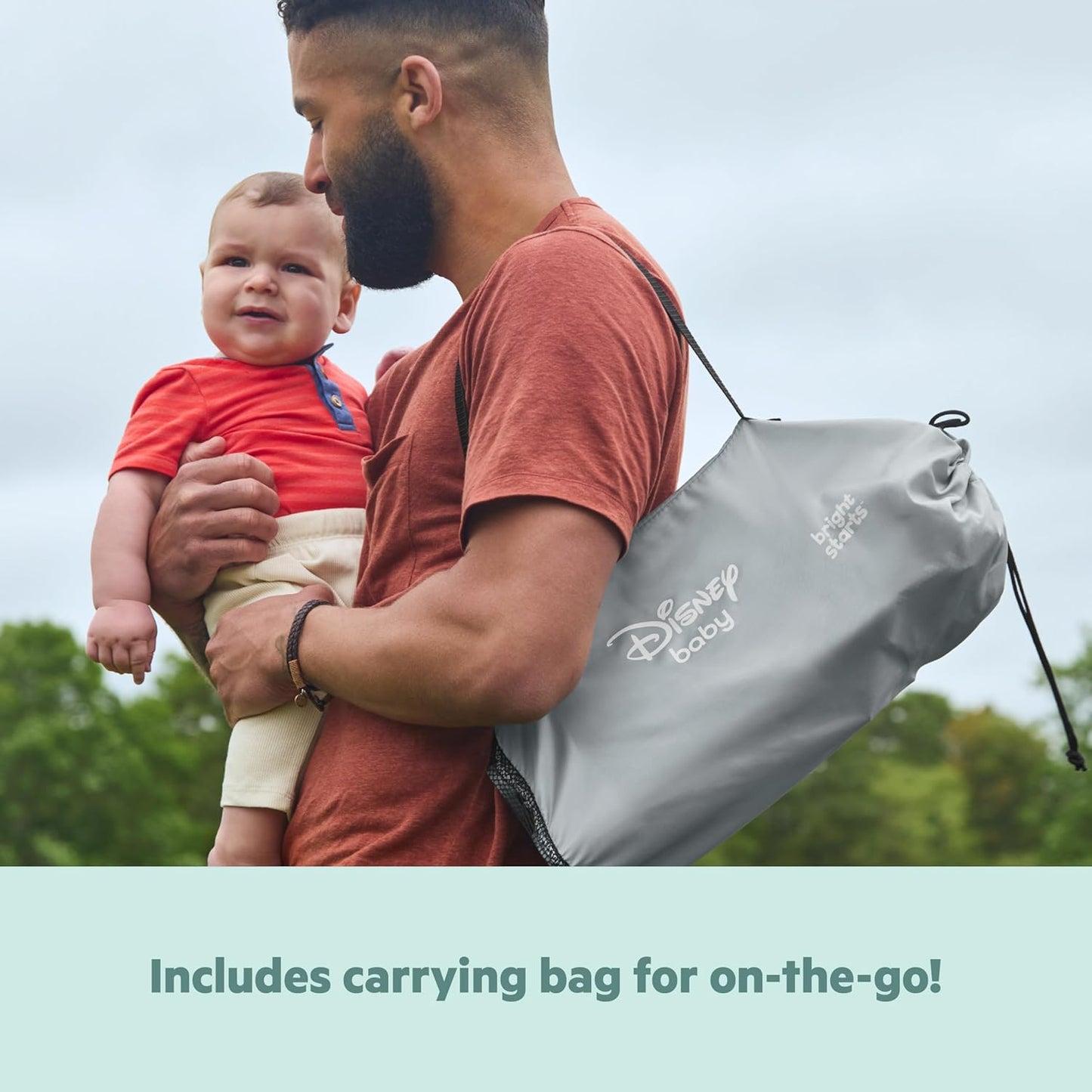 Bright Starts Disney Winnie The Pooh Pop 'N Sit Portable Booster, Indoor/Outdoor Use, Floor Seat with Feeding Tray, 6 Mos - 3 Yrs