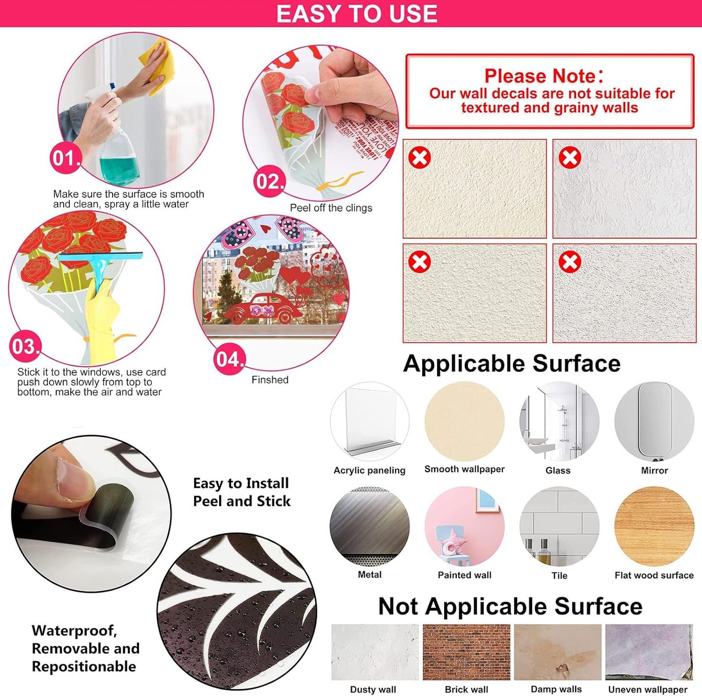 Train Number Kids Wall Stickers, Learning Colors Figures Preschool Wall Decals Peel and Stick Art Wall Decors, Suitable for Nursery, Baby Room, Kids Playroom, Classroom…