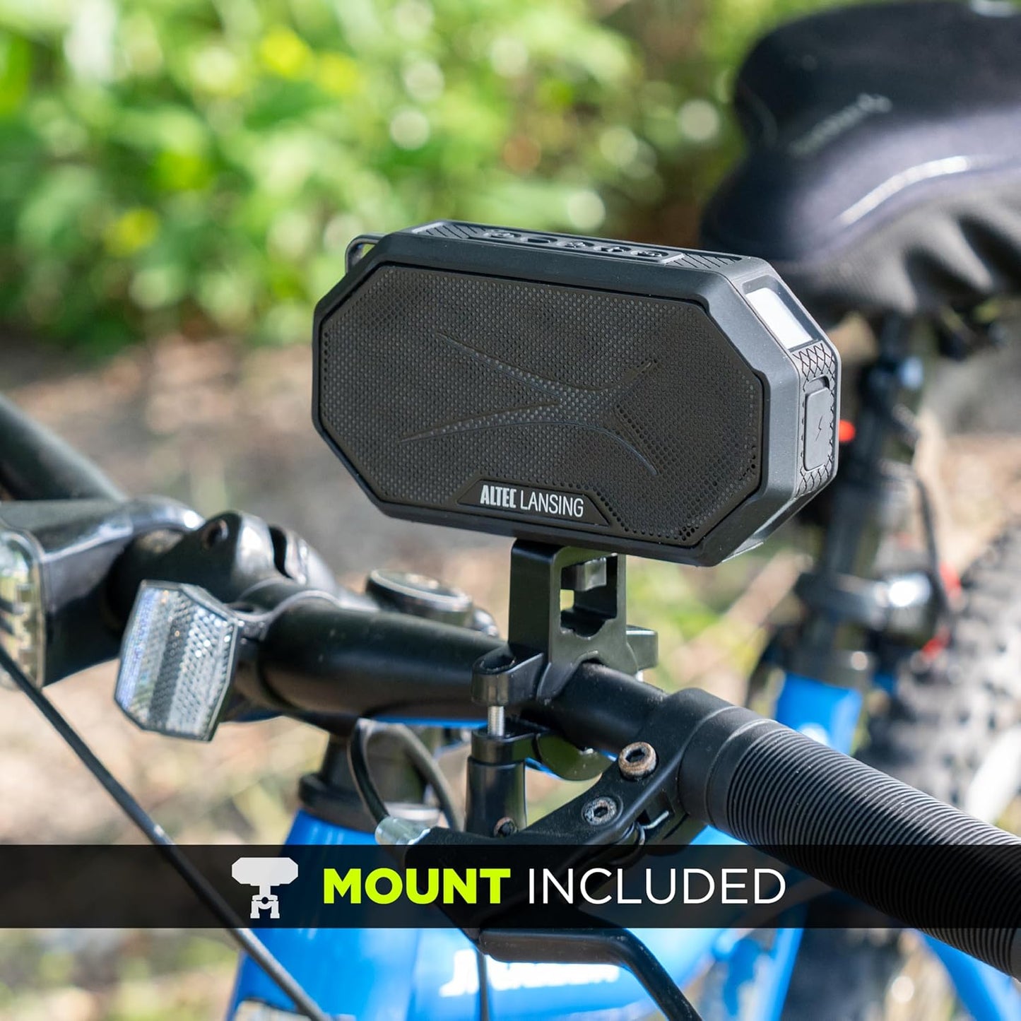 Altec Lansing Portable Bluetooth Speaker HYDRAMINI 2.0, IP67 Waterproof, Portable Speaker, 12h Playtime, Wireless Pairing, USB-C Quick Charge, Magnetic Bluetooth, Voice Assistant Integration