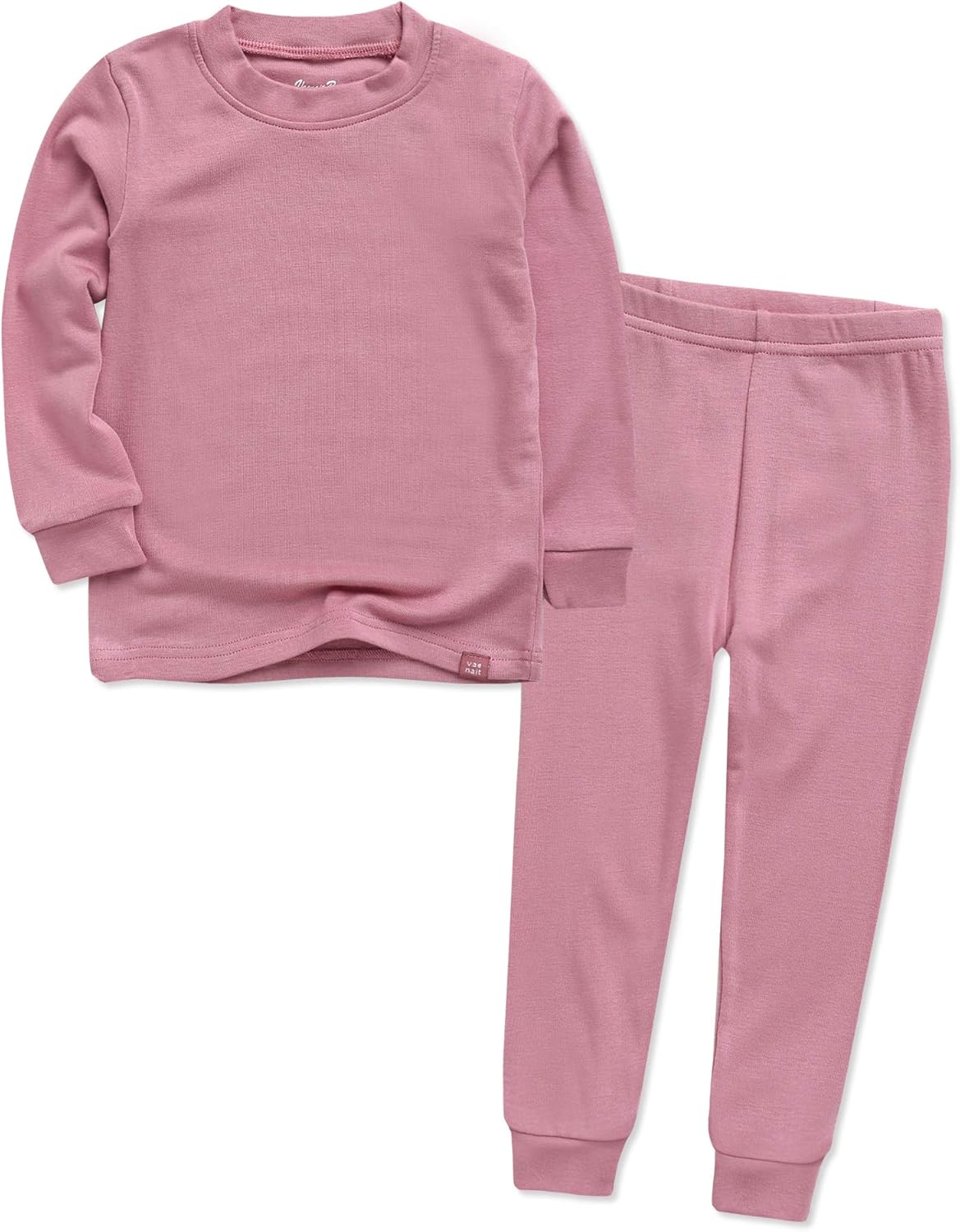 VAENAIT 6M-12Y Toddler Toddler Kids Toddler Girls Boys Soft Comfy Modal Tencel Solid Raglan Sleepwear Pajamas Pjs 2pcs Set