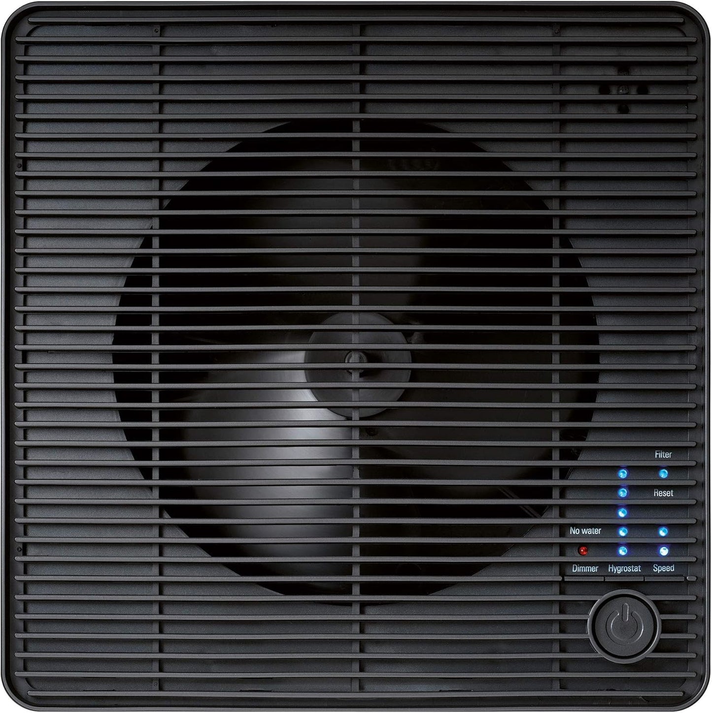 Stadler Form humidifier Oskar, energy-saving humidifier for rooms up to 540 square feet, evaporator with automatic switch-off, dimmable LEDs, very quiet, black