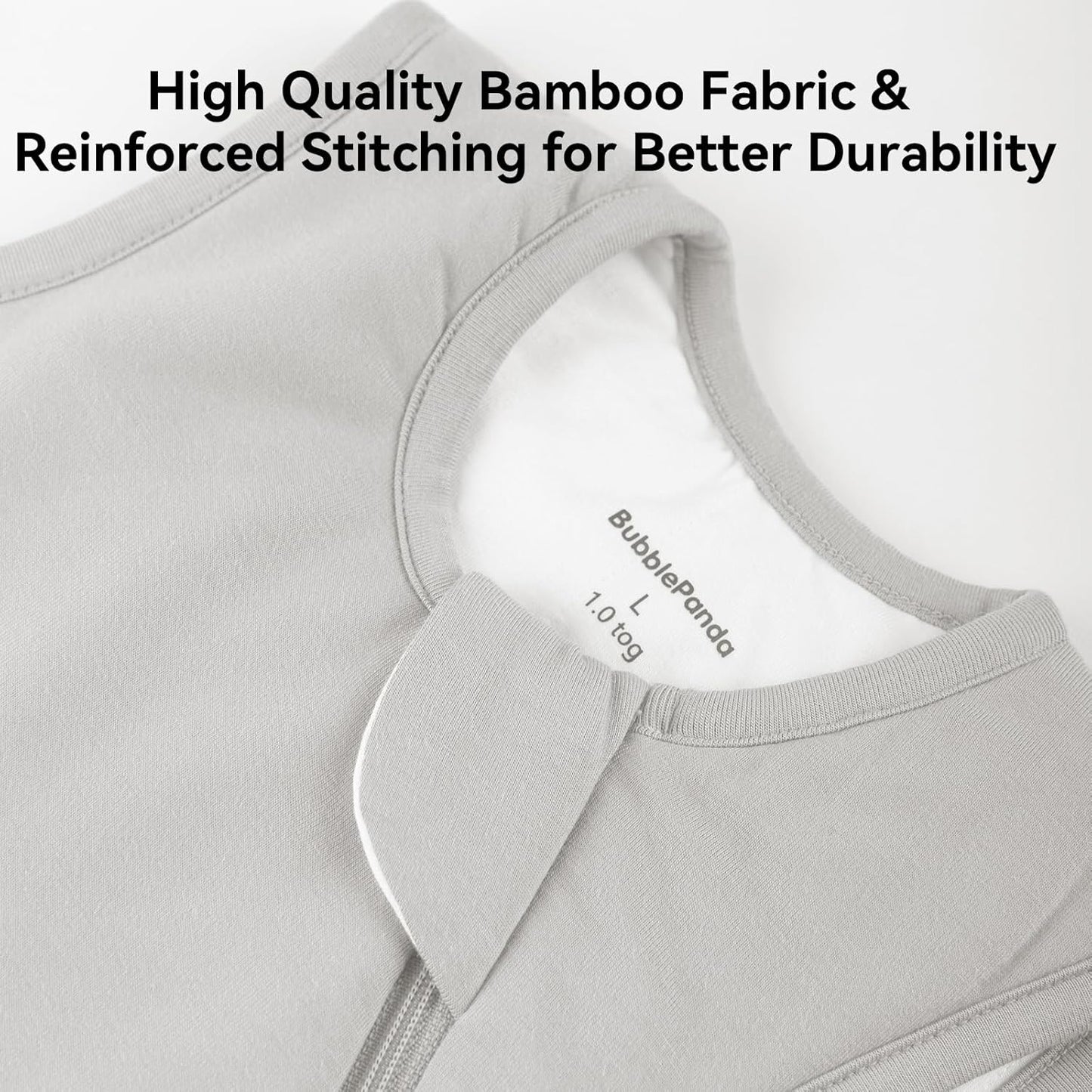 Rayon Made from Bamboo Sleep Sack 18-24 Months 1.0 Tog Ultra Soft Baby Wearable Blanket Toddler Sleeping Sack 2t for Babies Unisex Girl Boy 2-Way Zipper Baby Sleeping Bag Breathable Lightweight XL