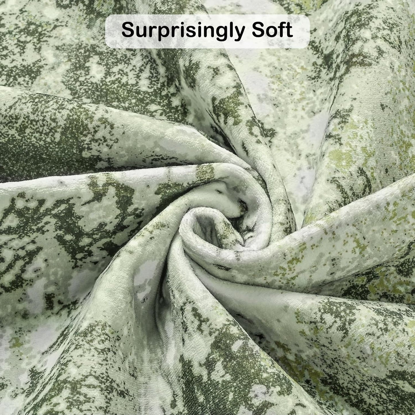 Kelarea 6x9 Rug for Living Room, Green Washable Non-Slip Rugs, Modern Abstract Large Rugs Low Pile Soft Carpet for Bedroom, Kitchen, Dining Room, Classroom, Dorm, Nursery, Home Office