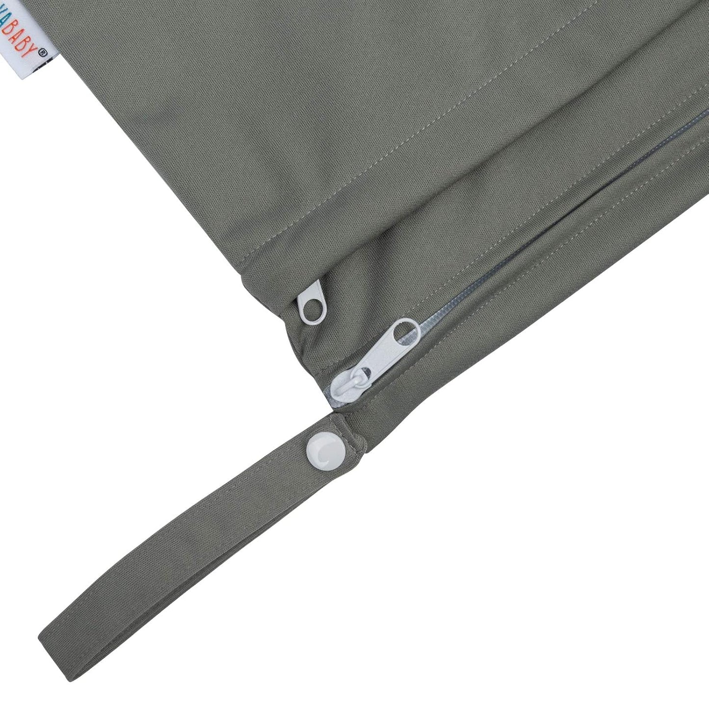 ALVABABY 3pcs Baby Cloth Diaper Wet/Dry Bags|Waterproof Reusable with Two Pockets|Travel, Beach, Pool, Daycare, Soiled Baby Items,Yoga，Gym Bag for Swimsuits or Wet Clothes 3L-B29