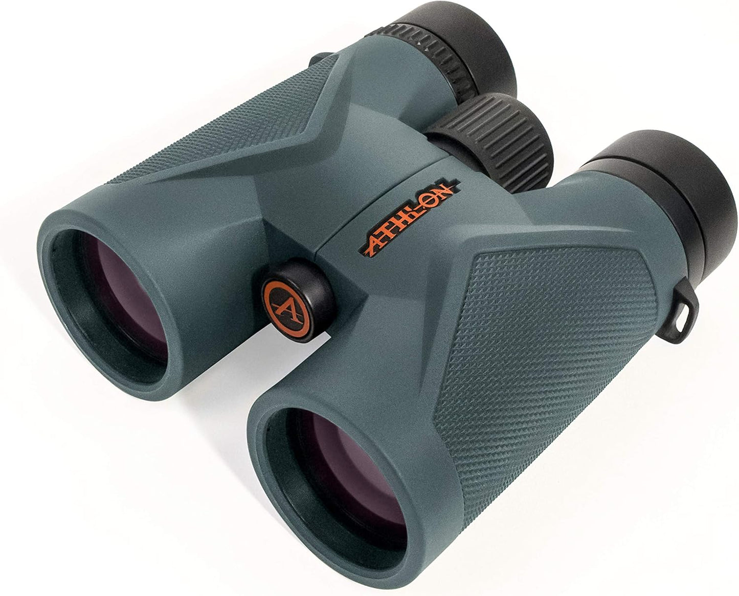 Athlon Optics 10x42 Midas UHD Gray Binoculars with Eye Relief for Adults and Kids, High-Powered Binoculars for Hunting, Birdwatching, and More