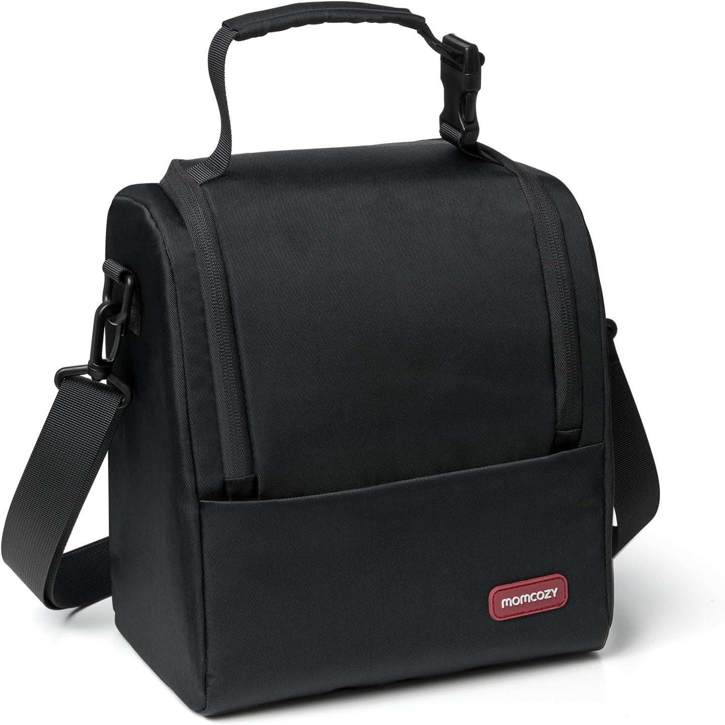 Momcozy Breastmilk Cooler Bag with Strap, Insulated Baby Bottle Bag, Fits 6 Baby Bottles up to 9Oz＆10H Long-term Cooling, XPE Insulation Layer, Food Grade PP Compartment for Nursing Mom Daycare