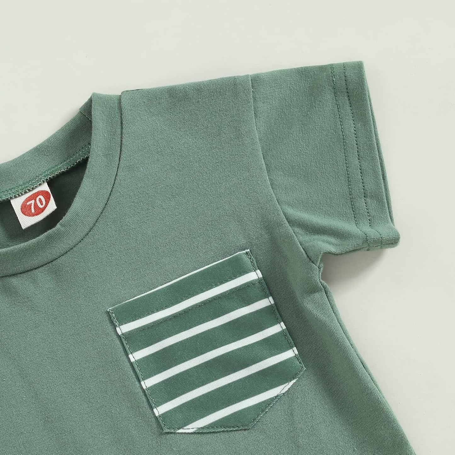 Mubineo Infant Toddler Baby Boy Summer T Shirt Shorts Outfits Short Sleeve Tee Tops Clothes Set