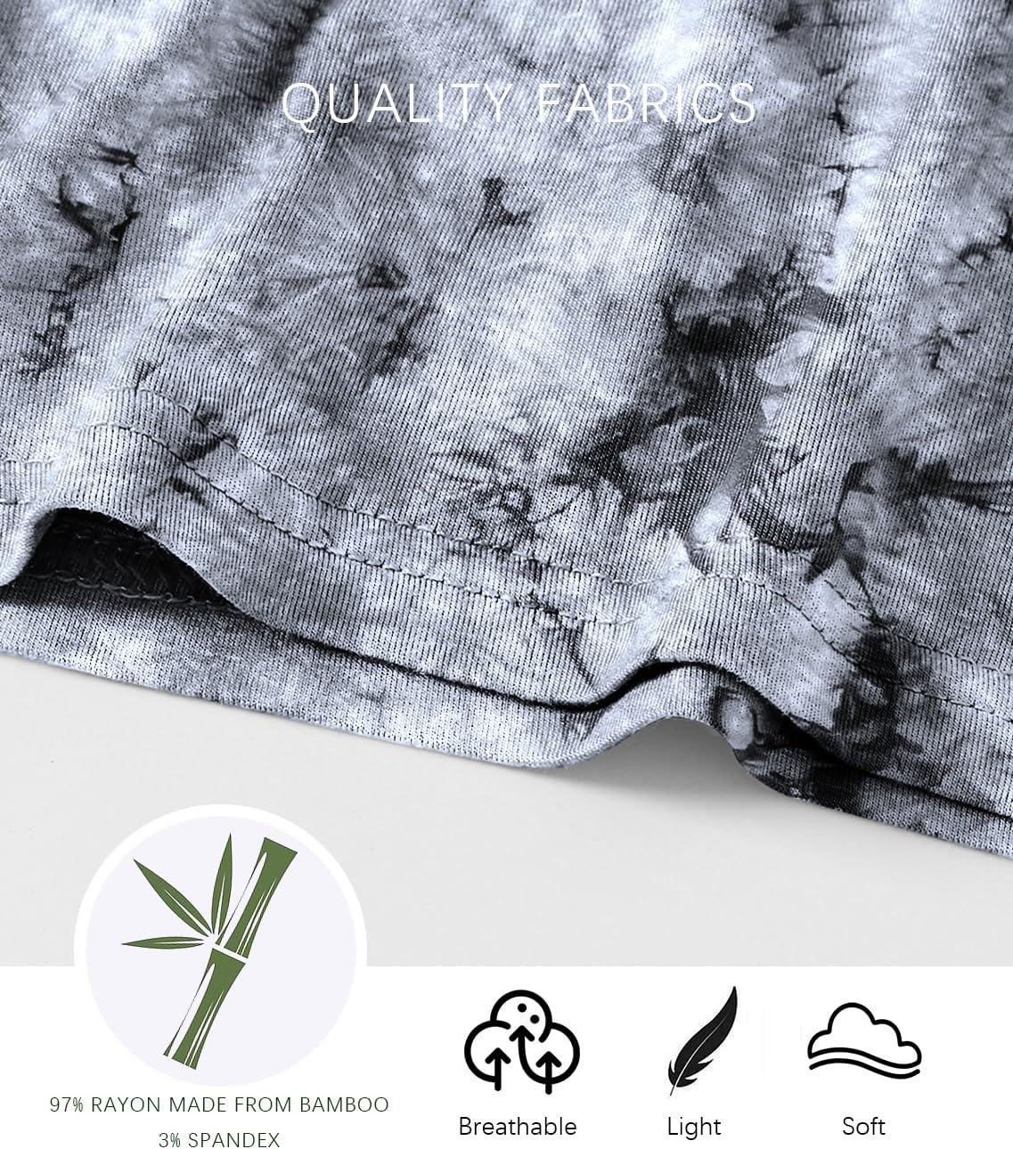 Jimonda Baby/Toddler Soft Sleepwear Short sleeve Kids Cool Pajama Outdoor 2-Piece Shirt&Shorts Casual sets Tie Dye PJ