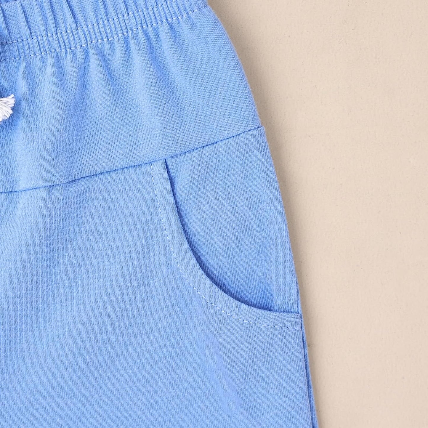 Baby Boy Clothes Toddler Boy Summer Outfits Short Sleeve Patchwork Top T-shirt & Pocket Pant Set 2 Piece 12 Months-4T