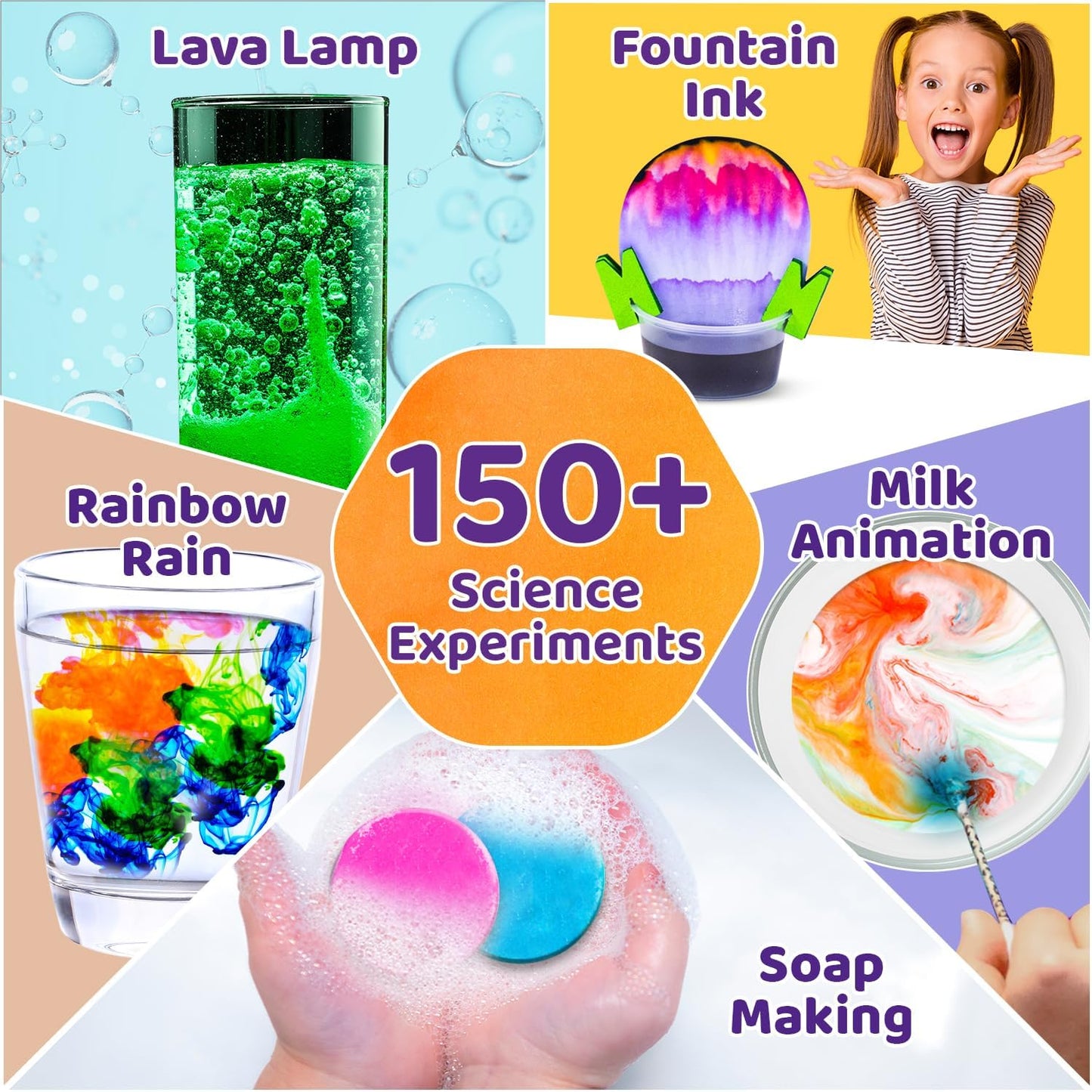 Smartivity Legendary Mega 150 Science Experiment Kit for Kids, Smart Birthday Gifts, Educational Science Experiments for Boys & Girls, STEM Toys for Learning & Fun for Age 6, 7, 8, 9, 10, 11, 12,14