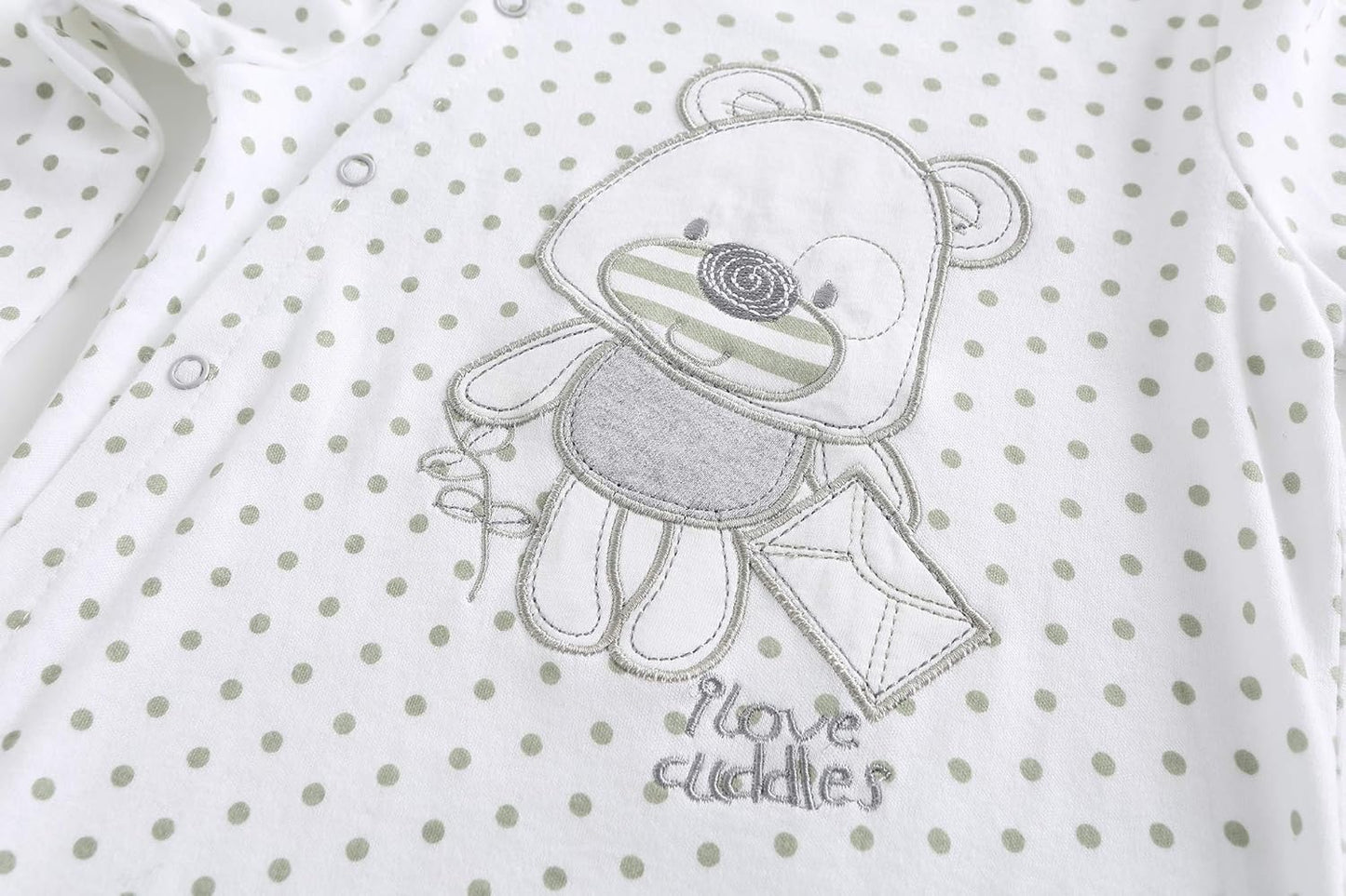 Kiddiezoom Baby and Toddler Boys'Snug Fit Footed One-Piece Romper Jumpsuit Cotton Cotton Footed Outfit