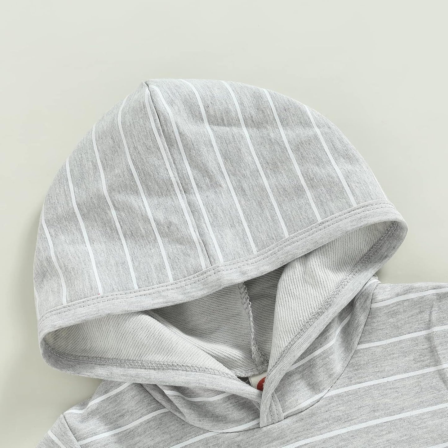 Toddler Baby Boy Summer Hooded Outfit Contrast Color Short Sleeve T Shirt Top Elastic Shorts Summer Clothes Set