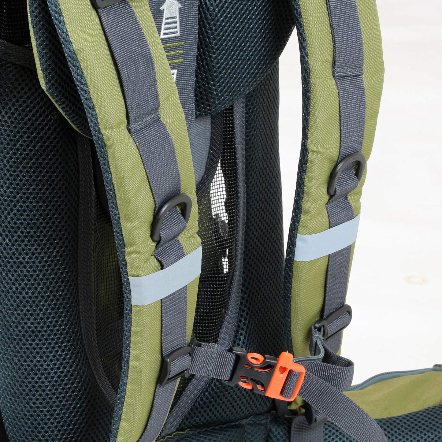 ClevrPlus Canyonero Camping Baby Backpack Hiking Kid Toddler Child Carrier with Stand and Sun Shade Visor, Army Green