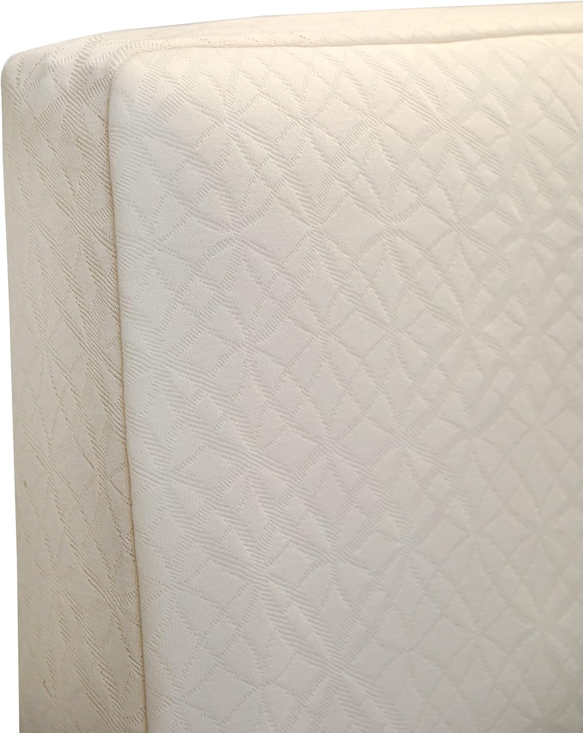 Naturepedic Organic Crib Mattress Cover - Skin Friendly, Breathable & Absorbent Crib Mattress Protector - Removable Mattress Pad for Baby and Toddler Bed - Fitted Ivory