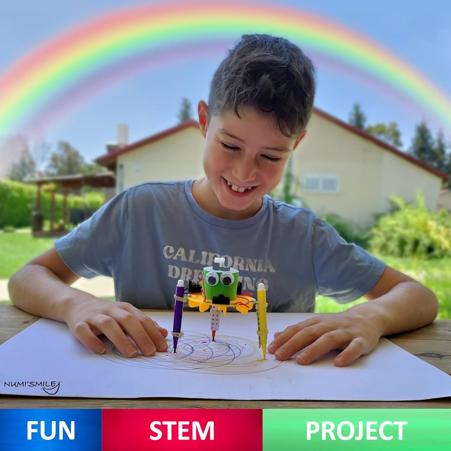 Science Robotics Kit STEM Toys for Boys, DIY Educational Arts and Crafts for Kids, Science Experiments Building Project, Best Birthday for Boys & Girls Age 8 9 10 11 12 Years Old