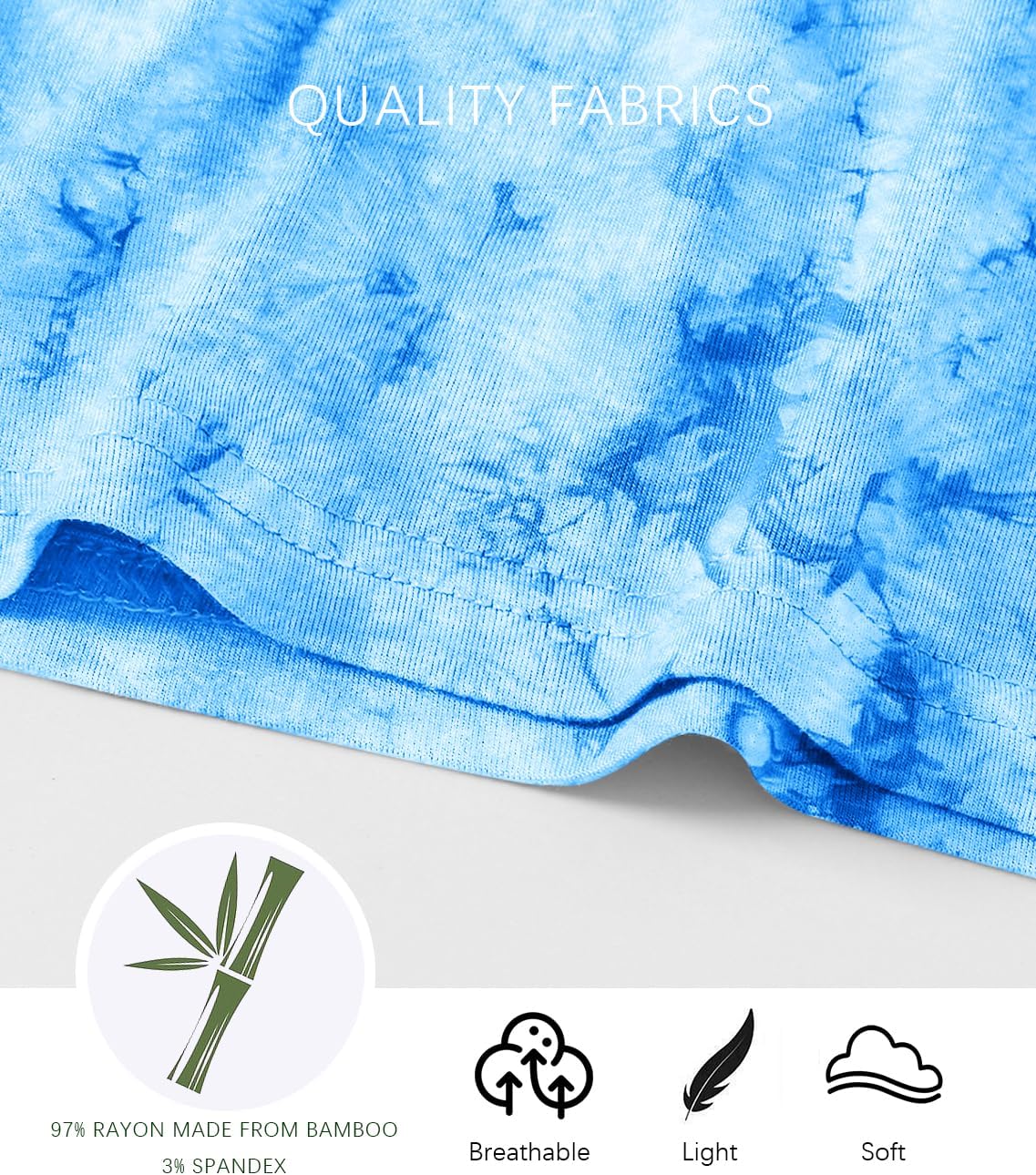 Jimonda Baby/Toddler Soft Sleepwear Short sleeve Kids Cool Pajama Outdoor 2-Piece Shirt&Shorts Casual sets Tie Dye PJ