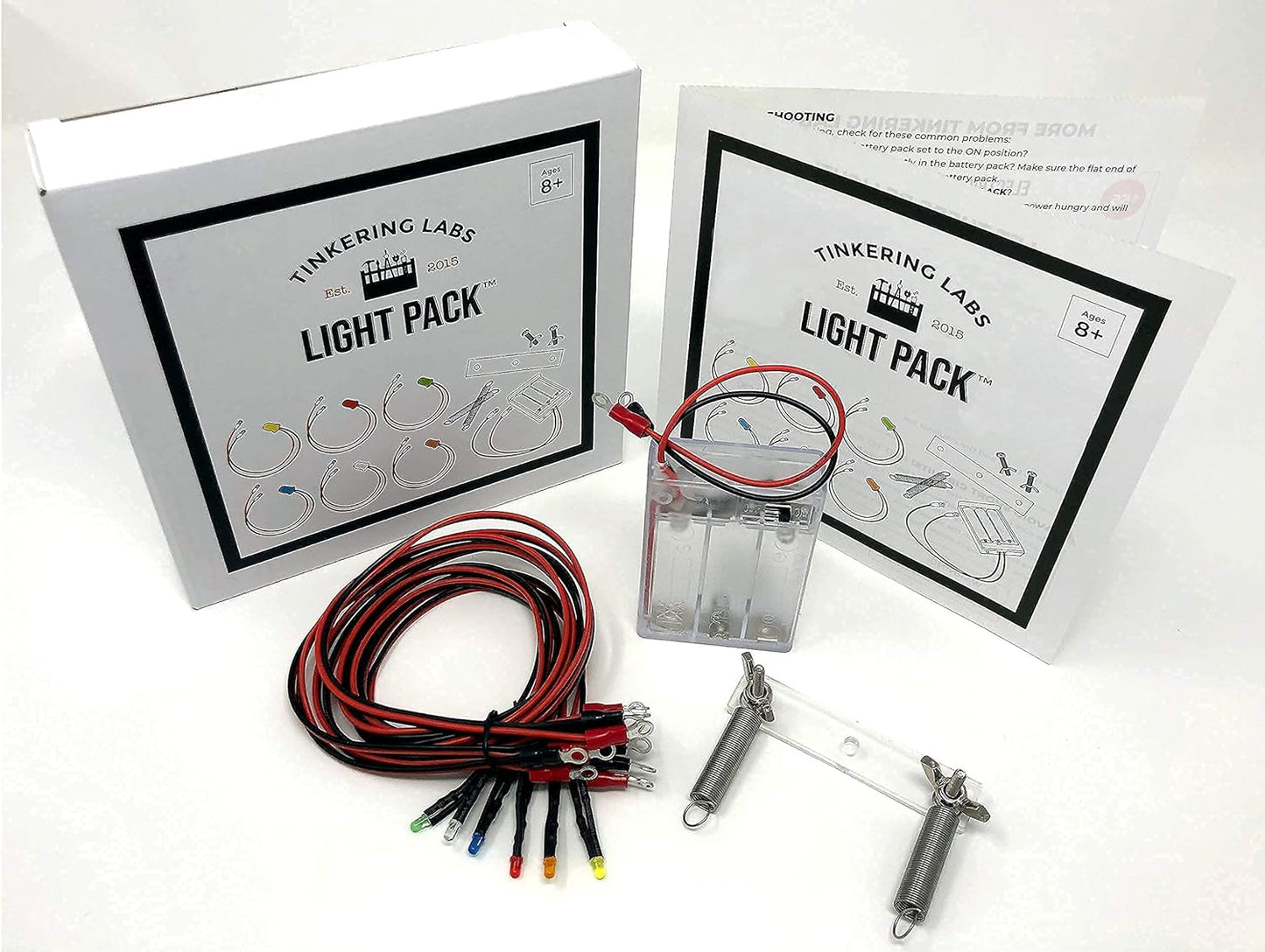 Light Blast Bundle | Electric Motors Catalyst STEM Kit & Light Pack | Learn Electronics, Science for Kids 8+