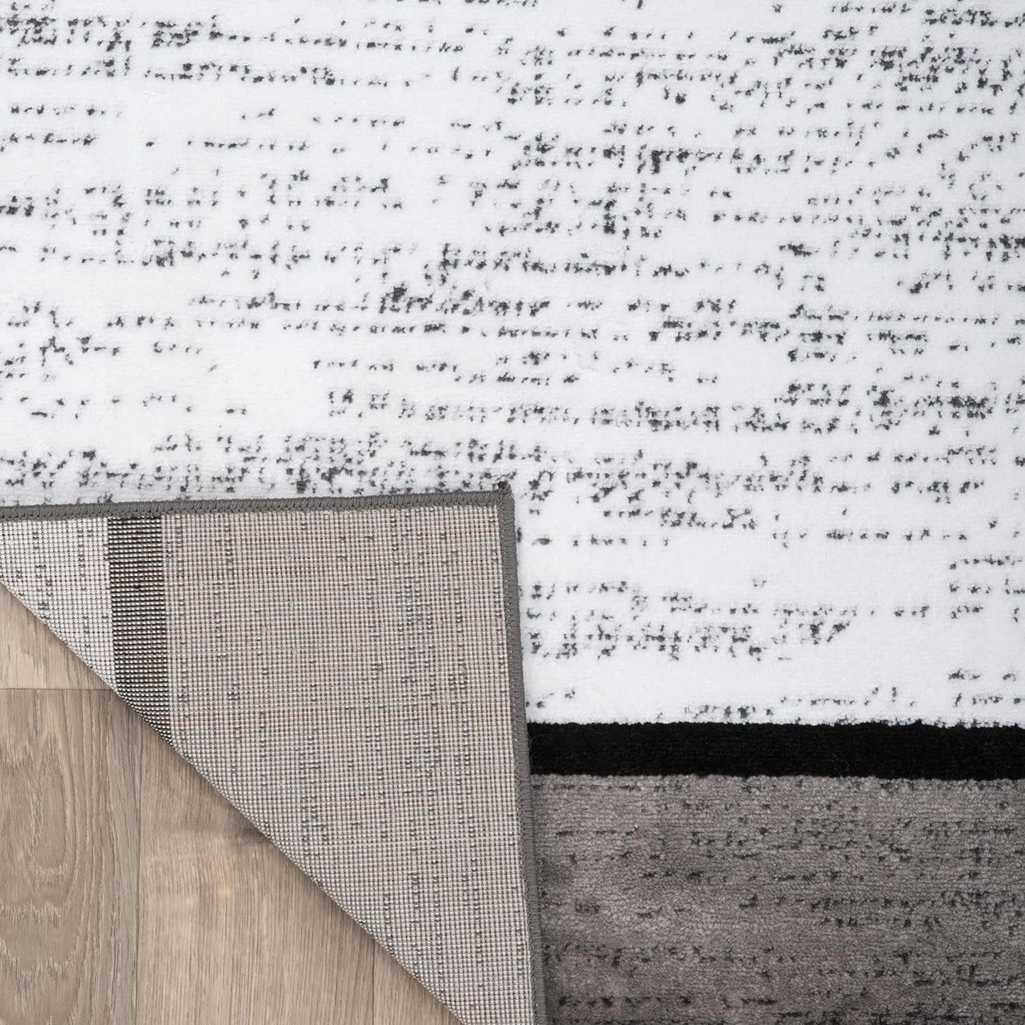 Rugshop Contemporary Modern Boxes for Home Office,Living Room,Bedroom,Kitchen Non Shedding Round Area Rug 8' Blue