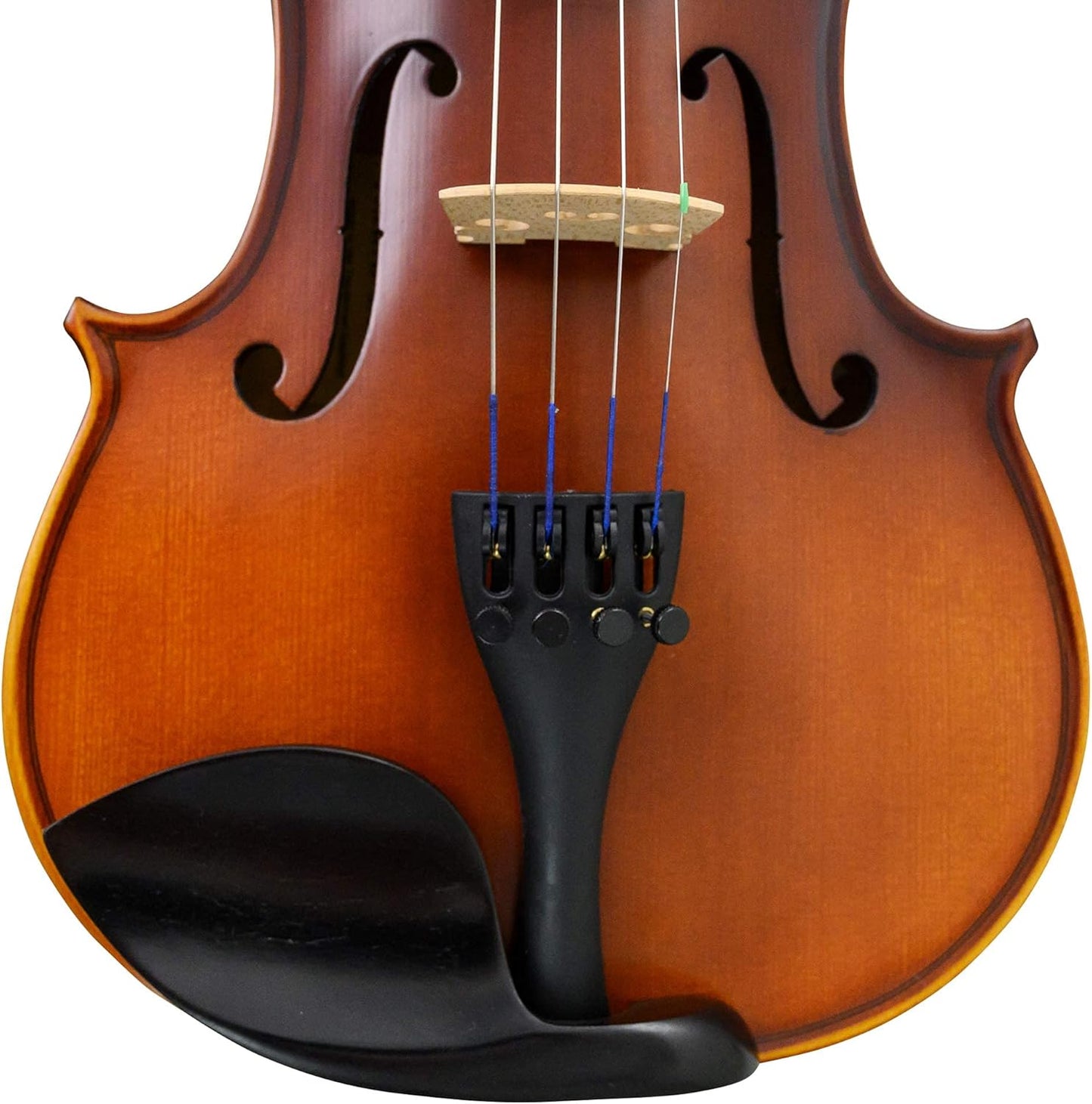 Bunnel Premier Violin Outfit 1/4 Size — Carrying Case and Accessories Included - Solid Maple Wood and Ebony Fittings By Kennedy Violins