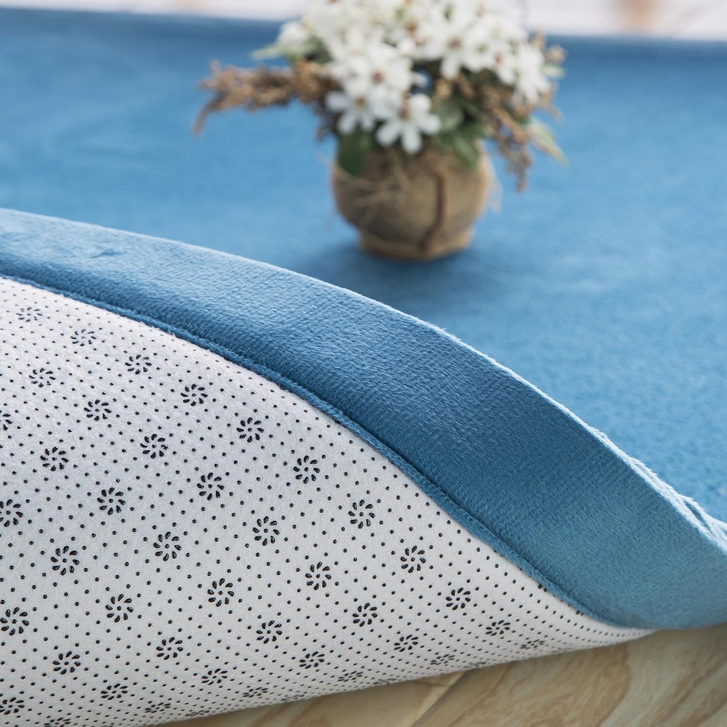 Baby Play Mat, V-mix Handmade weaving Plush Foam Play Crawling Rugs for Baby, Children Play Blanket, Yoga Mat, Exercise Mat-Cushy- Soft & Thick Hypoallergenic, Non-toxic