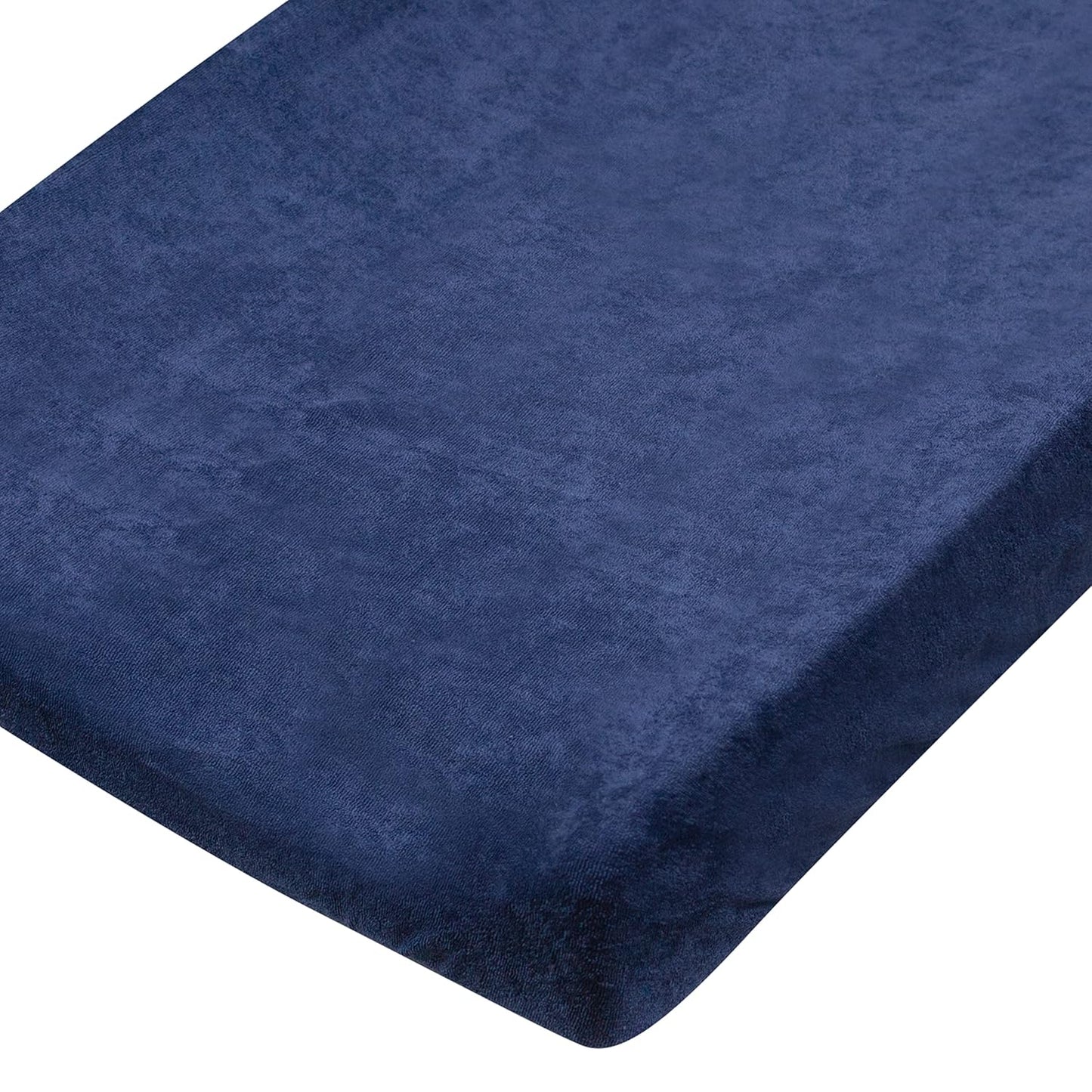 HonestBaby 2-Piece Organic Cotton Printed & Terry Changing Pad Cover Set, Watercolor World, One Size (D2BDR)