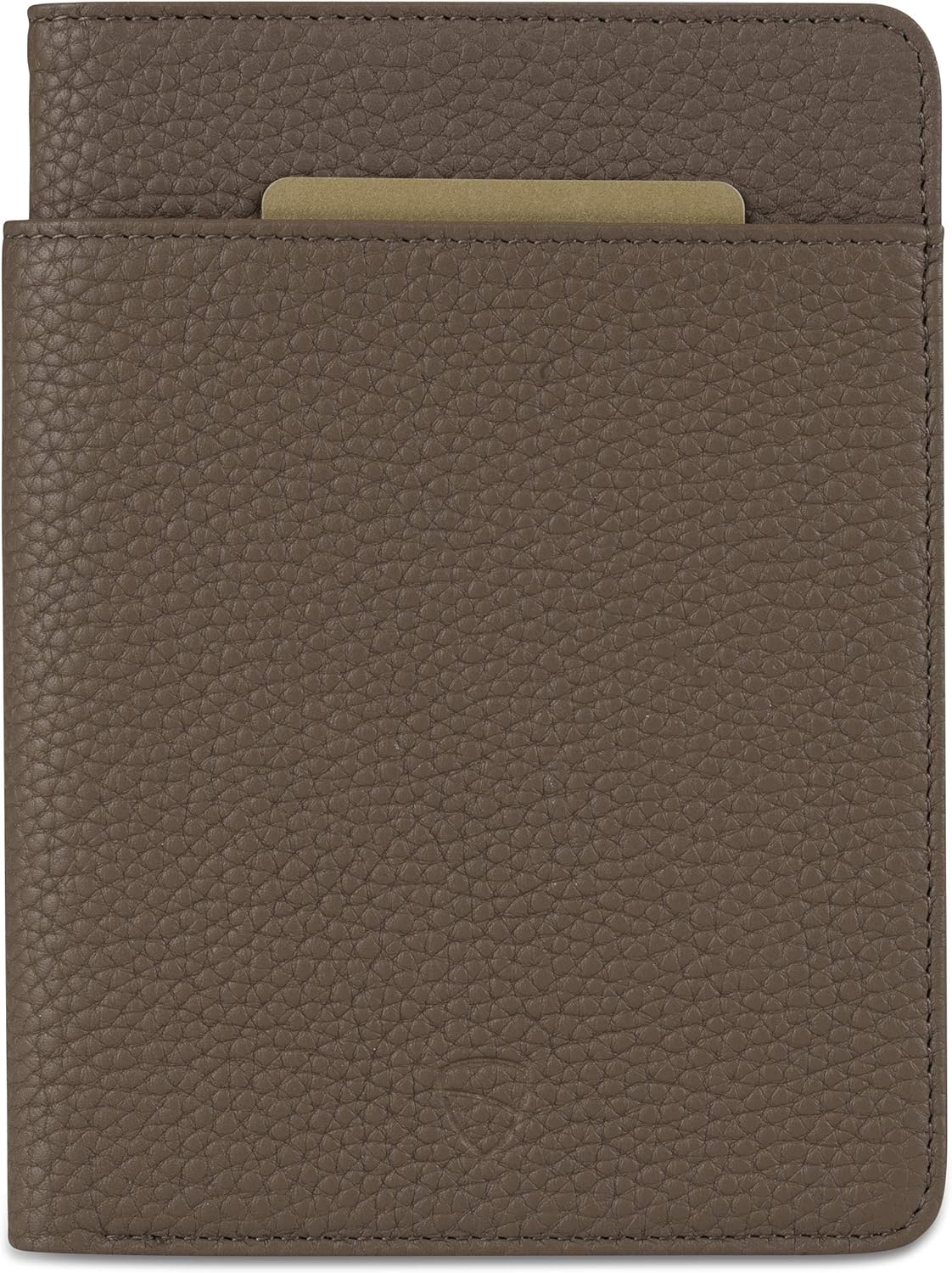 Vaultskin Leather Passport Holder, Slim RFID Blocking Travel Wallet for Men and Women, Fits Passport, Credit Cards, ID, Cash, Passport Cover Ideal Travel Accessories with Gift Box (Kensington)