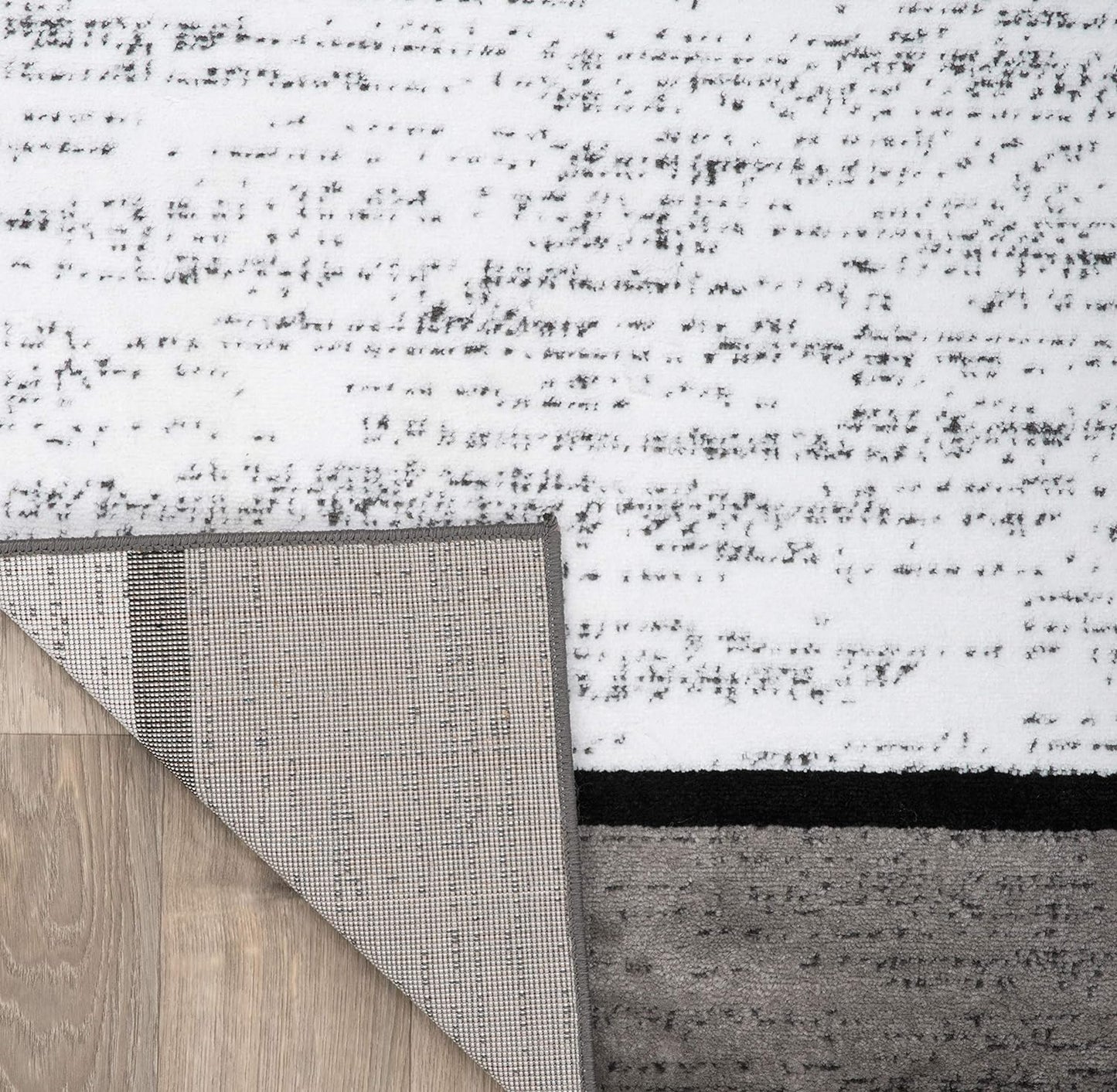 Rugshop Contemporary Modern Boxes for Home Office,Living Room,Bedroom,Kitchen Non Shedding Area Rug 10' X 14' Blue/Gray