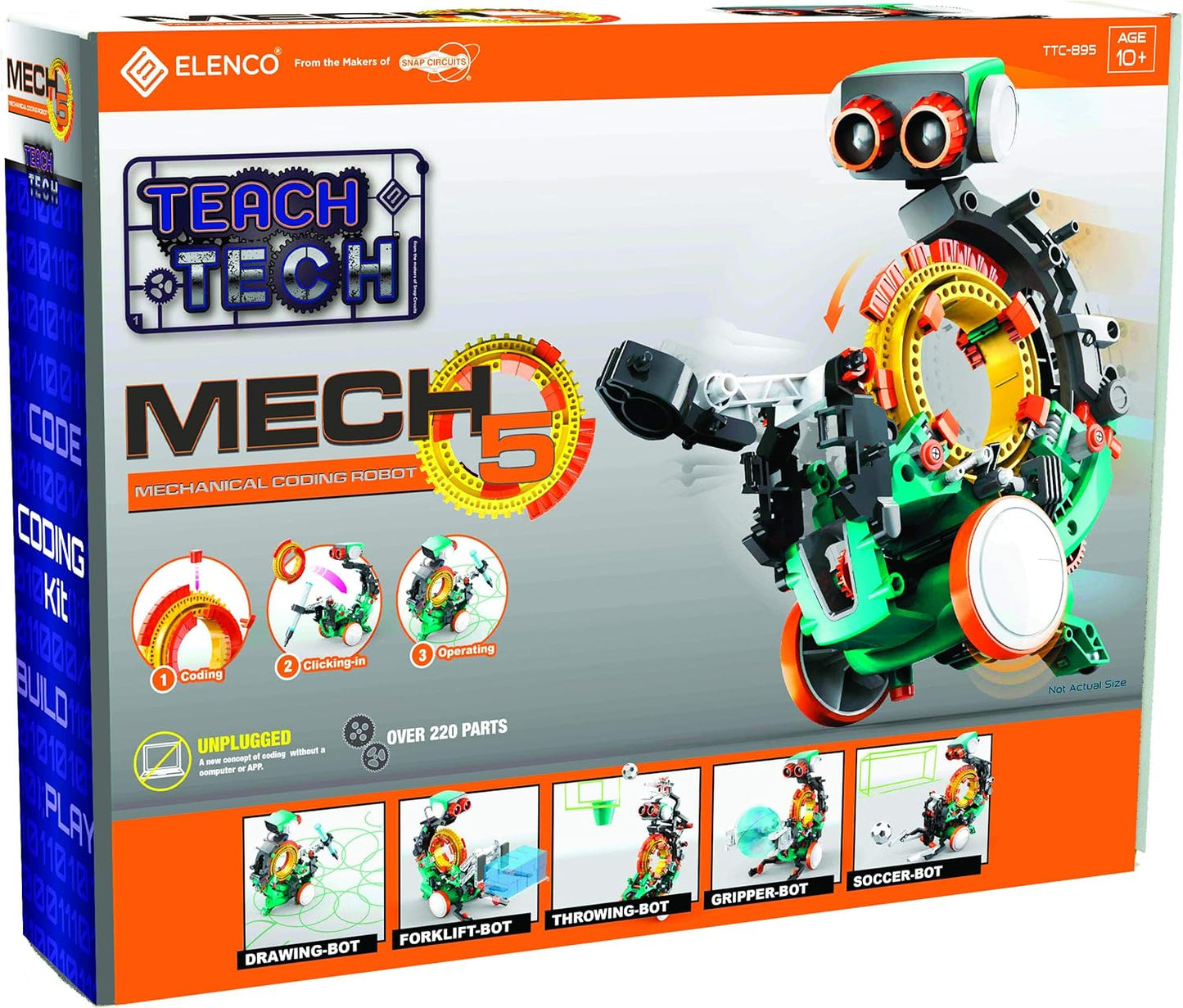 Teach Tech Mech 5, Mechanical Coding Robot