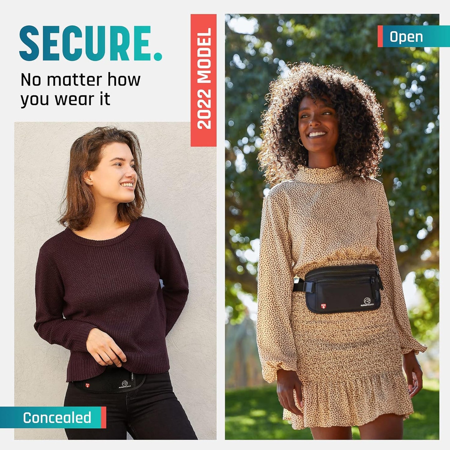 Hidden Money Belt for Travel for Men, Waist Wallet Anti Theft, RFID Passport Holder For Travel Men Or Women, Money Pouch, RFID Passport Holder