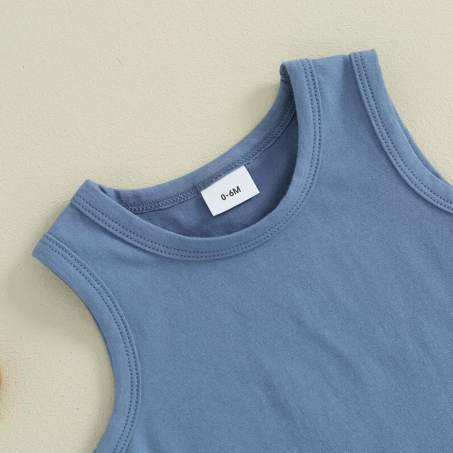 Kupretty Baby Boy Summer Clothes Sleeveless Tank Tops Vest T-Shirt + Casual Shorts Toddler Outfits Set