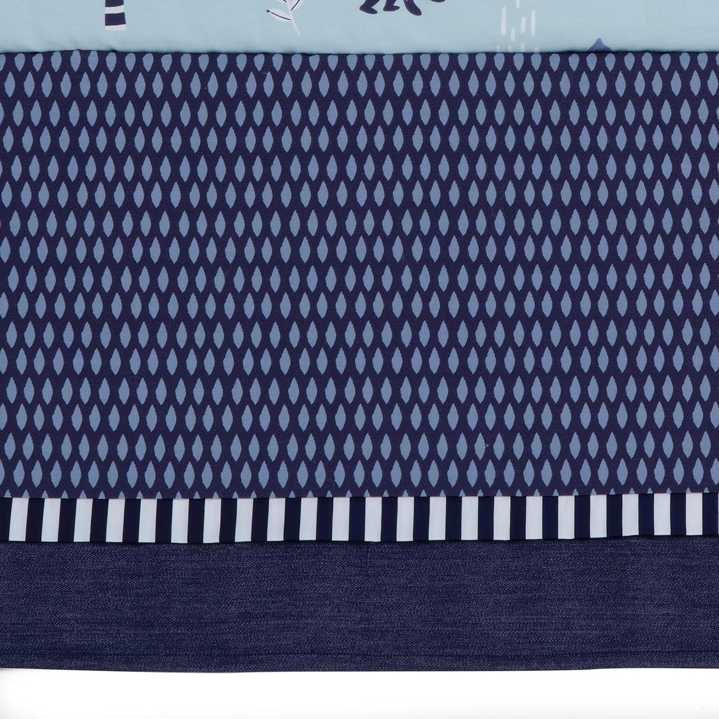 Lambs & Ivy Jungle Party 3-Piece Elephant/Monkey Baby Crib Bedding Set