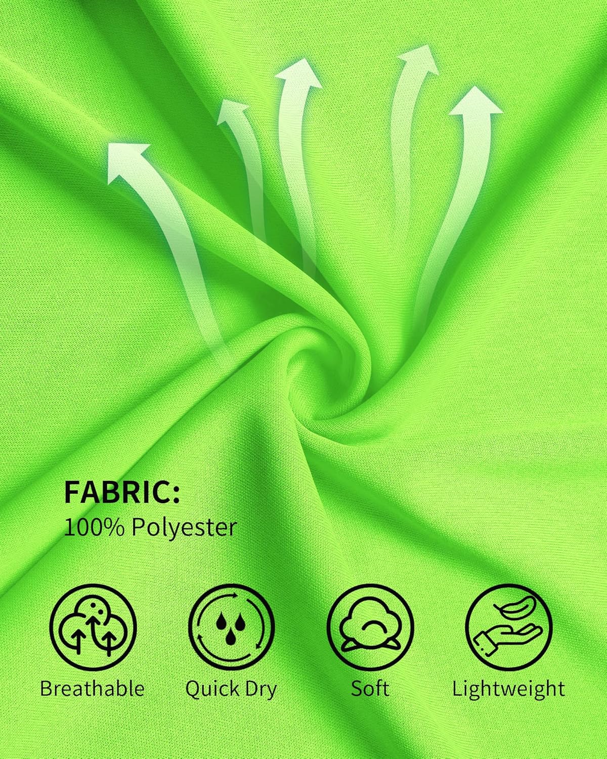 QBK 2T to Youth Neon Shirt Kids UPF 50+ Dry Fit Athletic Short Sleeve Rash Guard T Shirts for Boys Girls Sports Undershirt